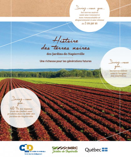 Le CLD des Jardins-de-Napierville publie sa brochure «Histoire des terres noires»