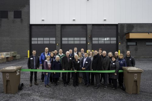 Compo-Haut-Richelieu inc. inaugure le premier centre de compostage avec maturation entièrement sous bâtiments au Québec