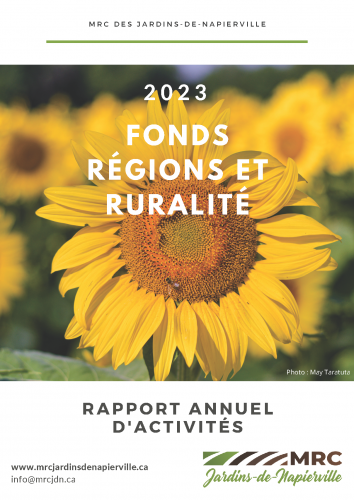 Fonds Régions et Ruralité, volet 2 Rapport annuel 2023